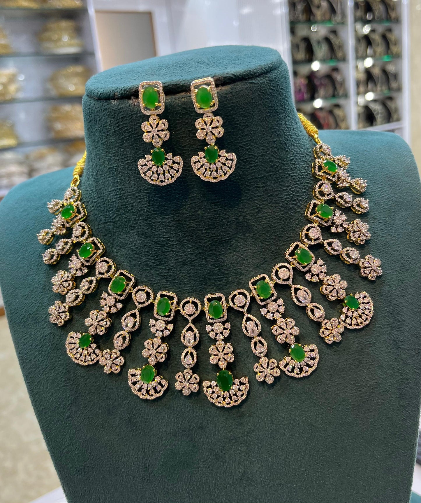 AD Stones Bridal Necklace