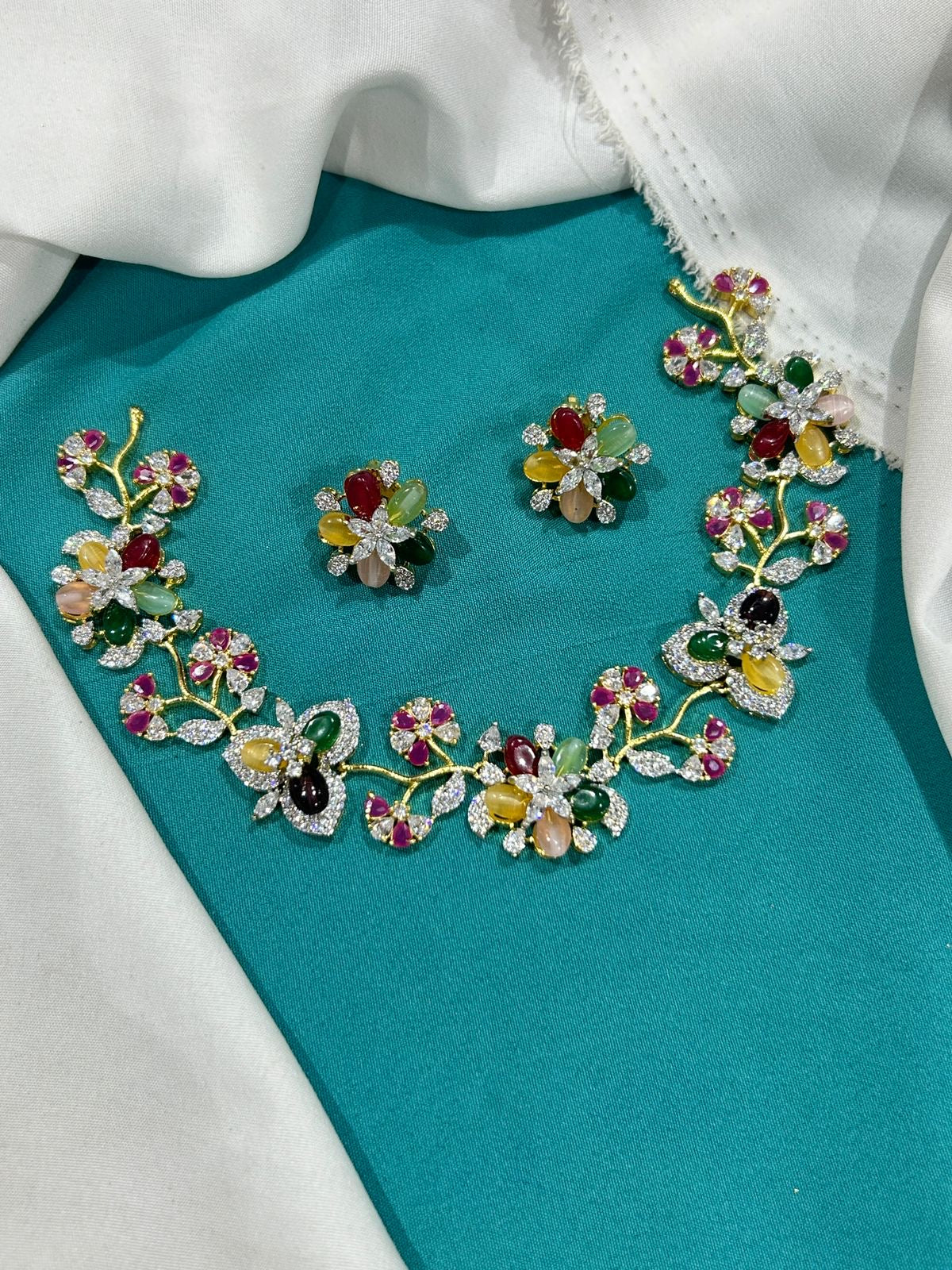 AD Stones Designer Necklace