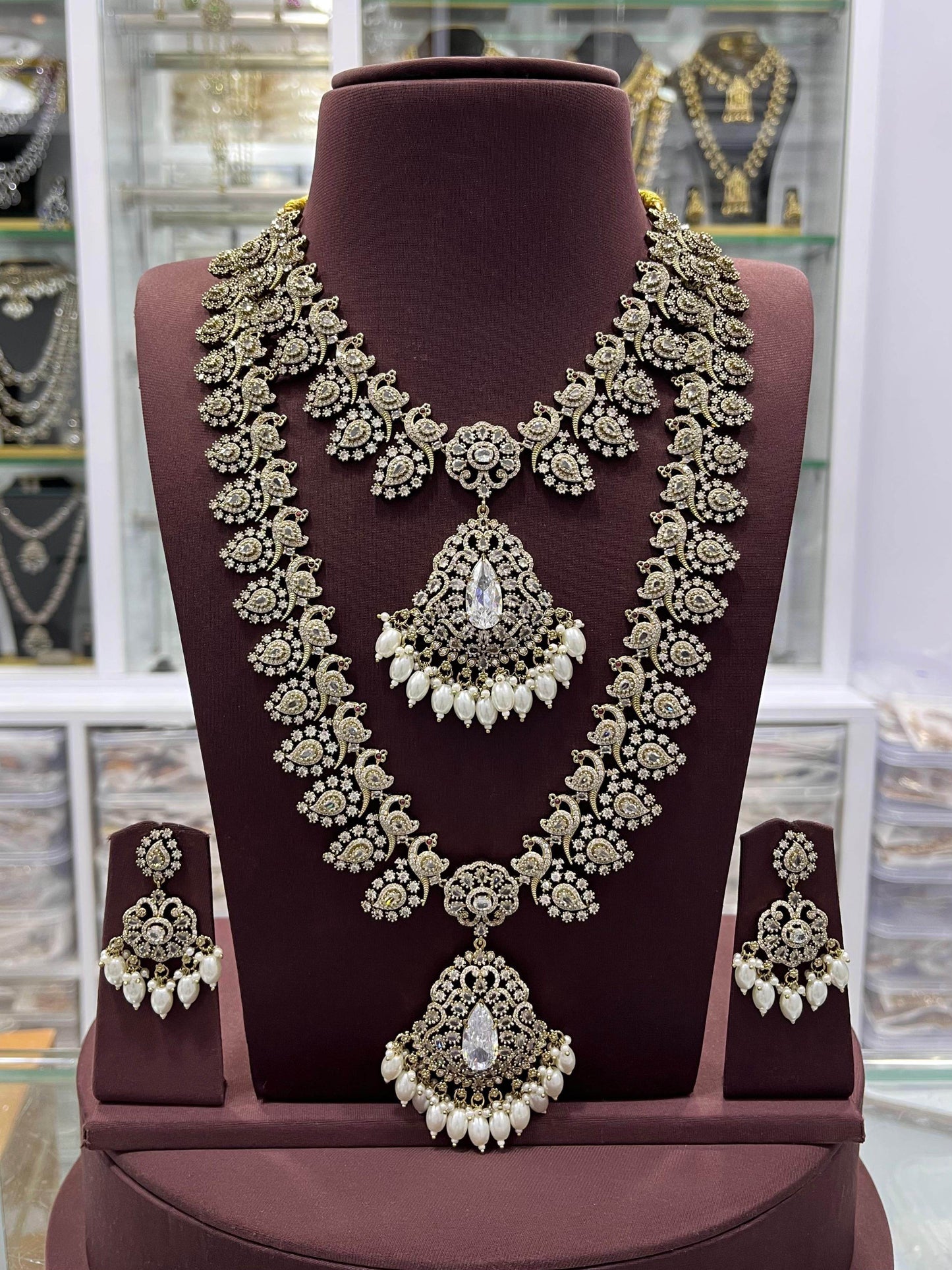 Victorian Polish with AD Stones Combo Set