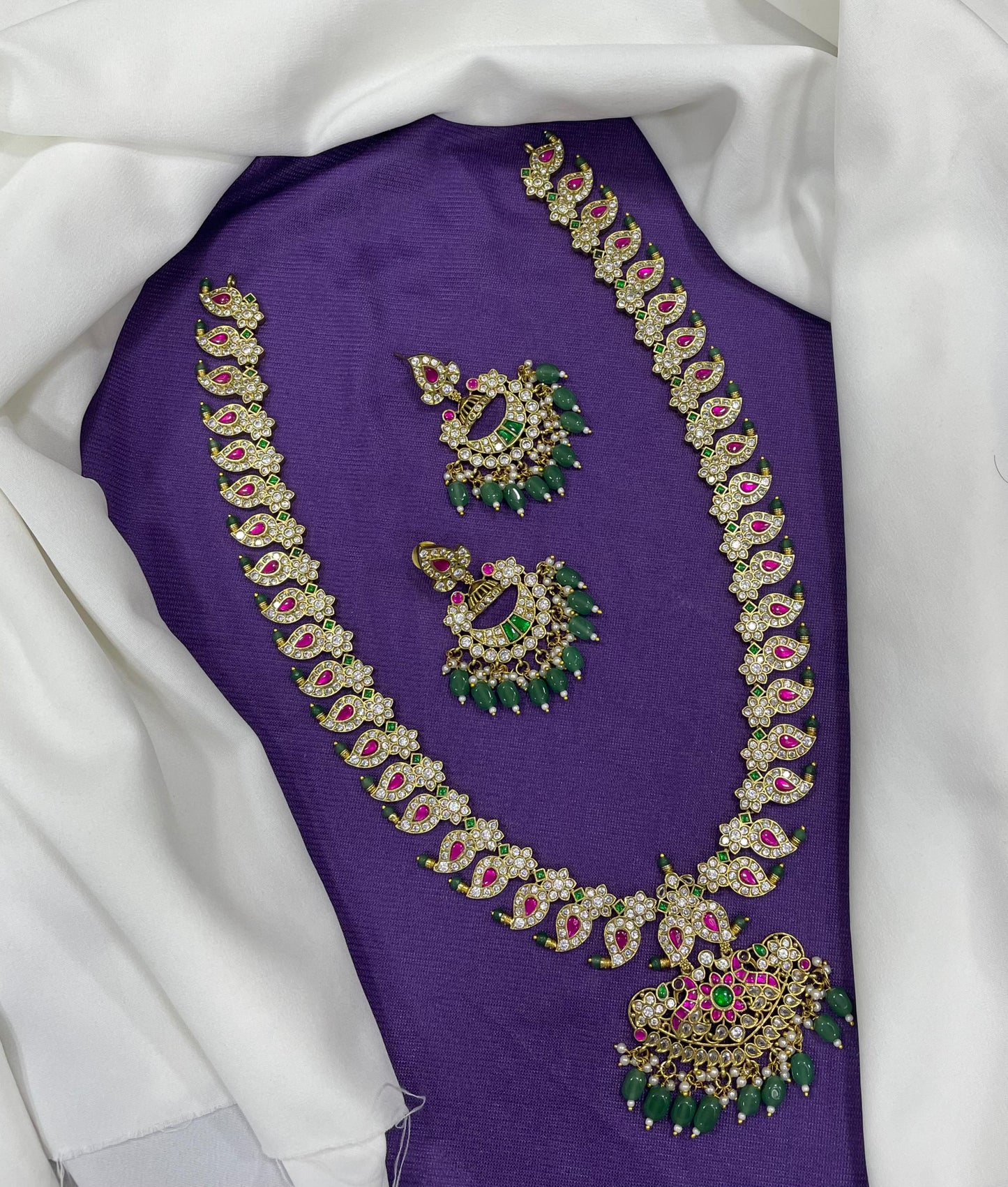 Jaadu Kundan Stones Bridal Haram