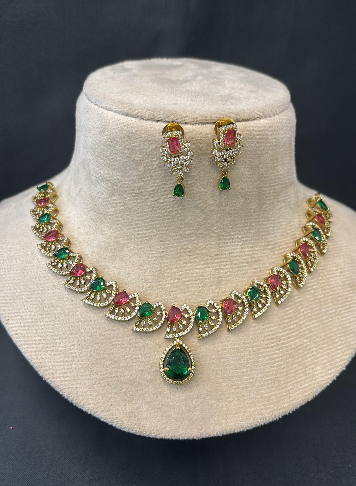AD Stones Necklace