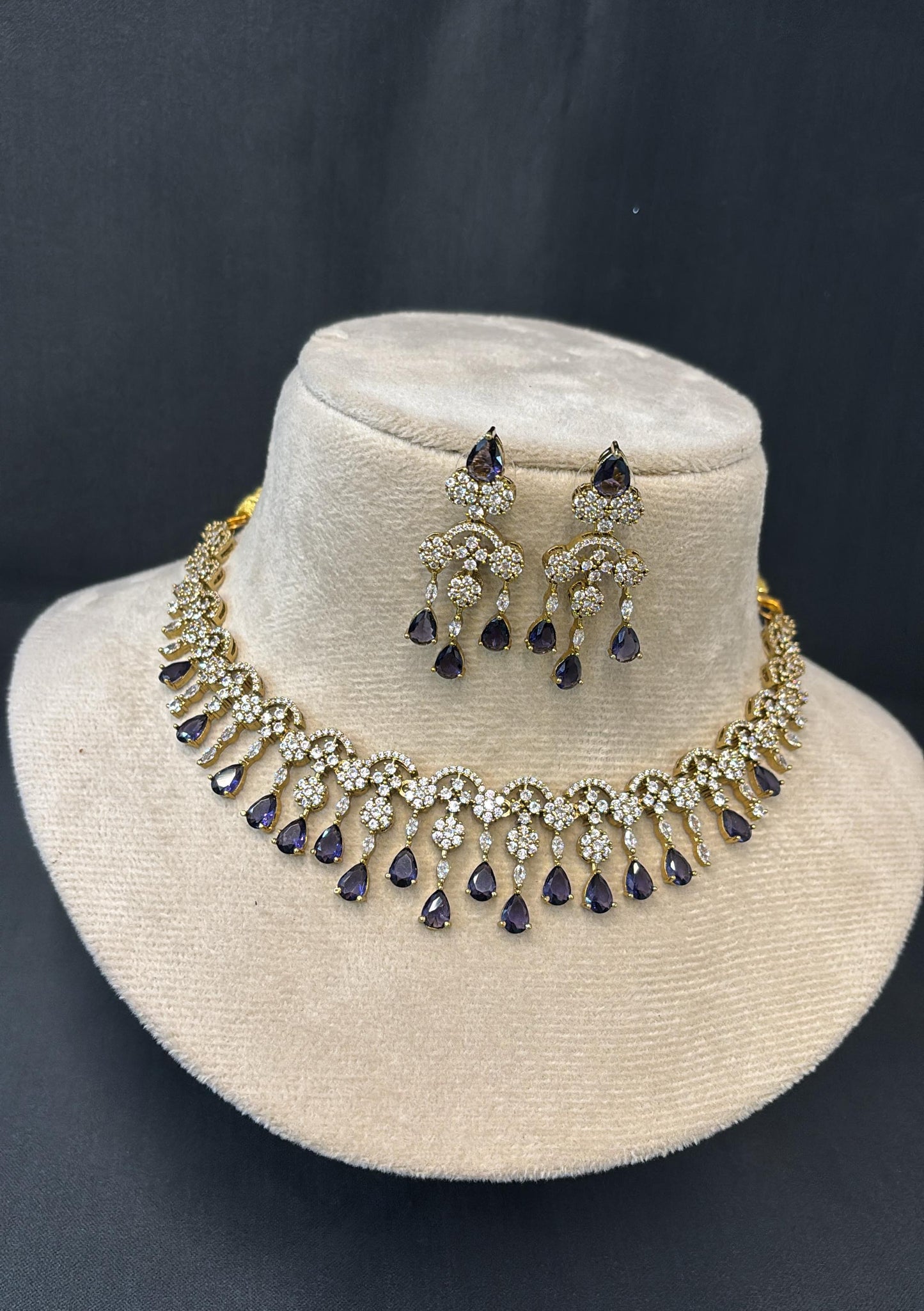 AD Stones Necklace