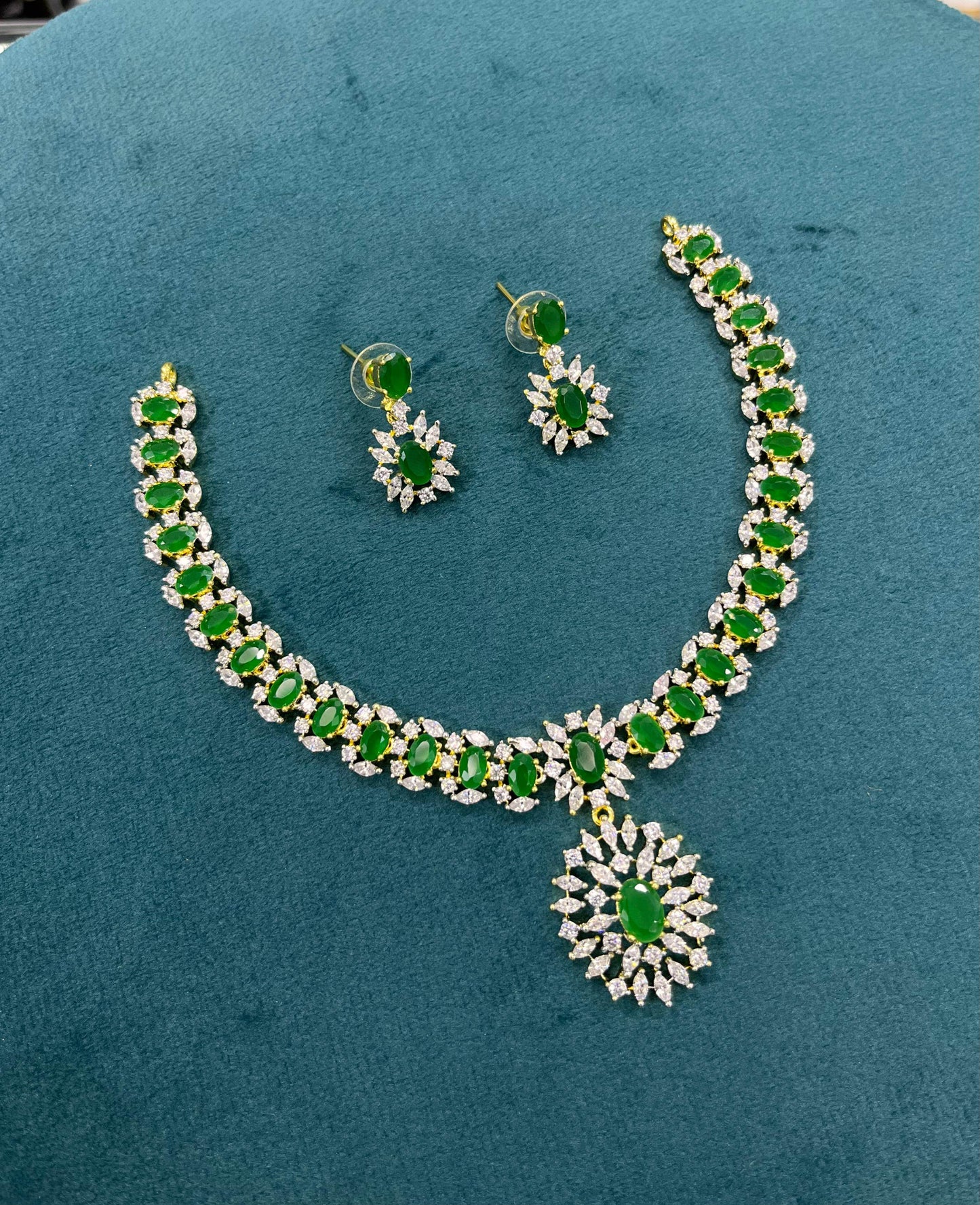 AD Stones Necklace - Nakshatra Jewels
