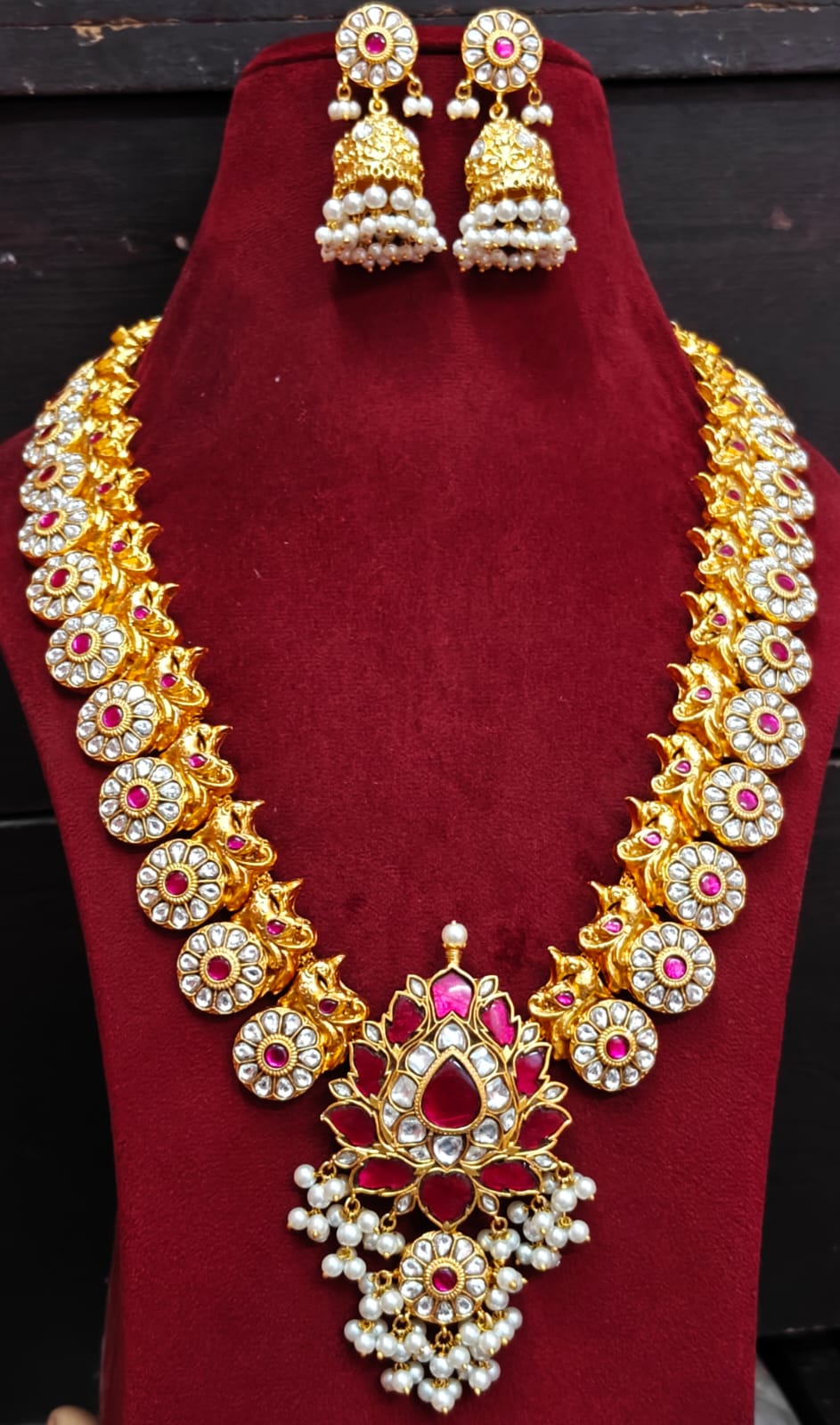 Jaadu Kundan Stones Bridal Haram