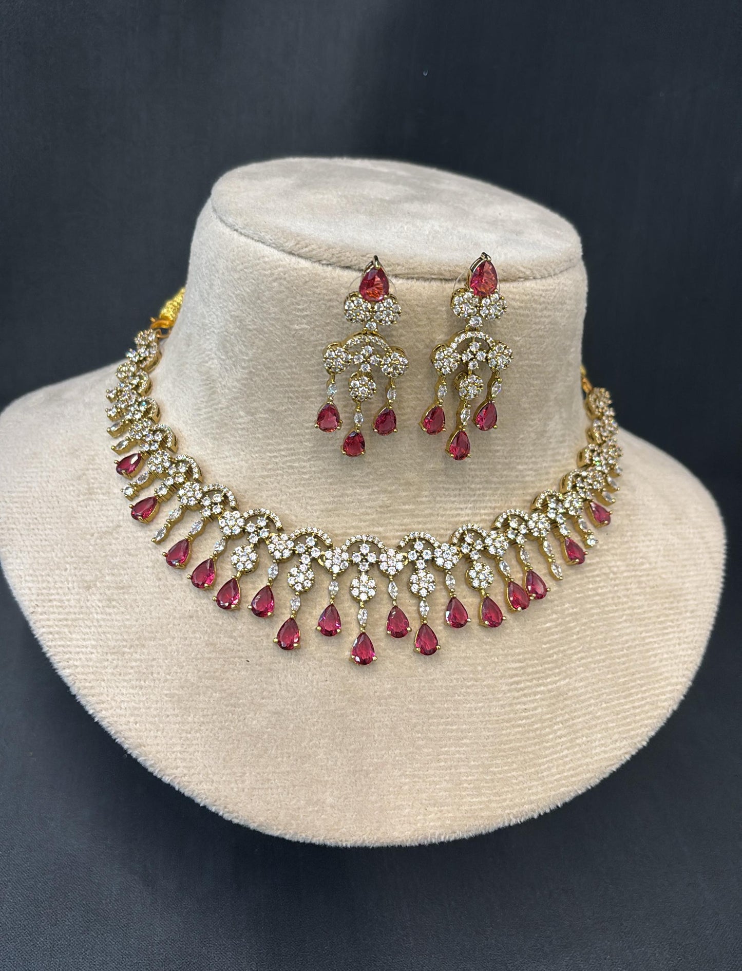 AD Stones Necklace