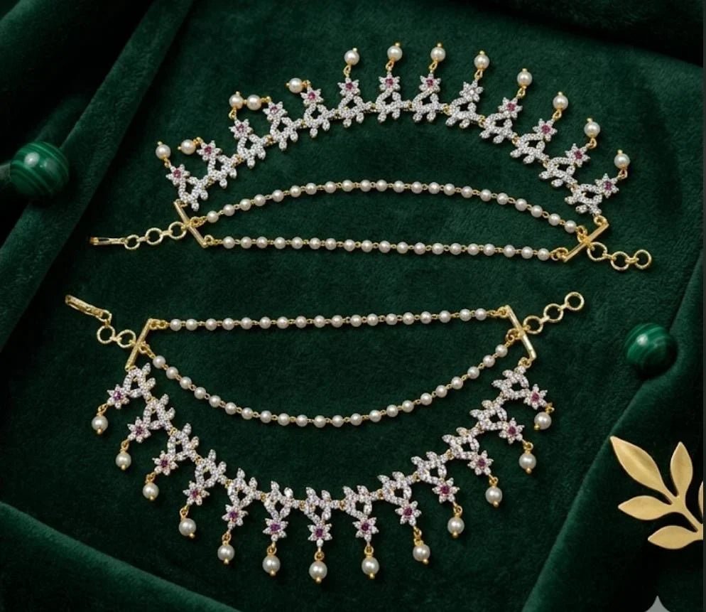 AD Stone Ear Chains: Elegant Designs for Every Occasion