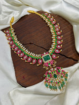Jaadu Kundan Stones Bridal Medium Haram