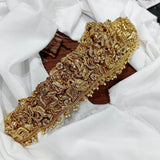 Nakshi Work with AD Stones Bridal Hip Belt - Nakshatra Jewels