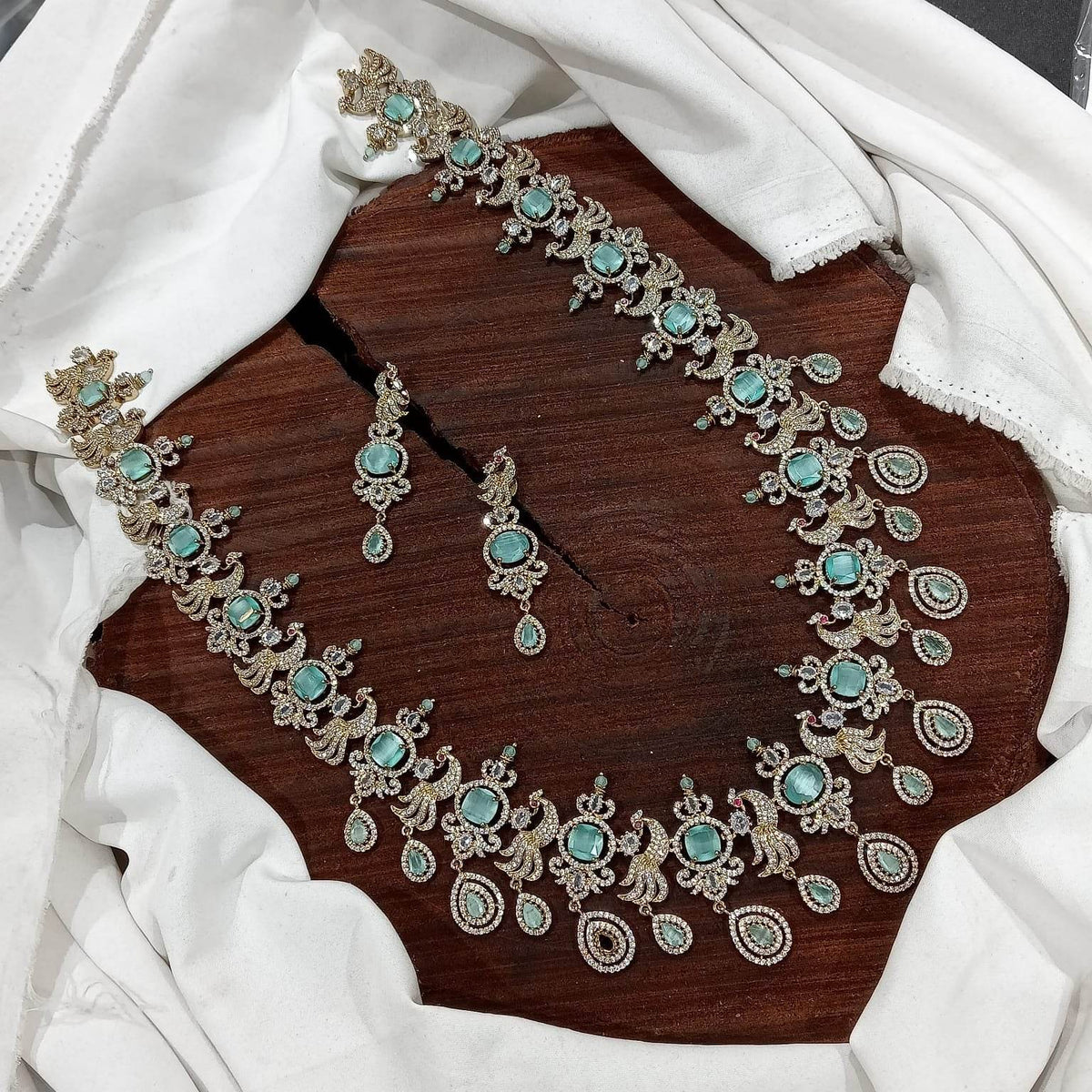 Victorian Polish with AD Stones Haram
