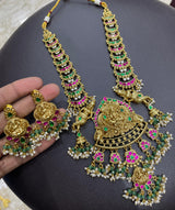 Nakshi Work with Kundan Stones Bridal Haram
