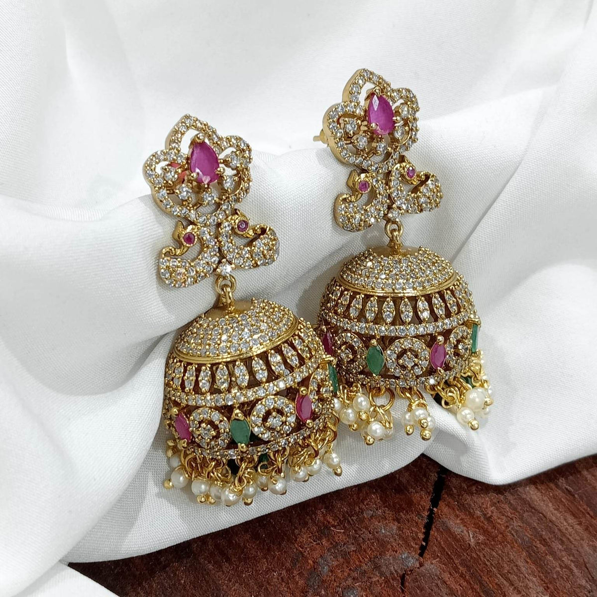 Premium AD Stone Earrings