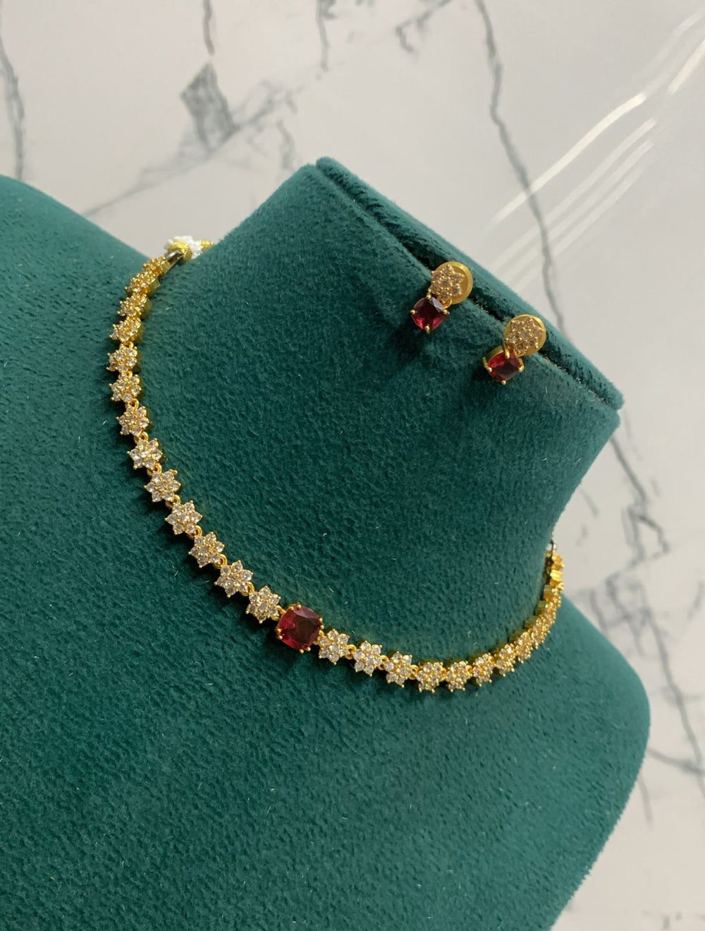 AD Stones Necklace