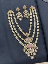 Mossianite Stones Bridal Layer Haram