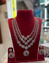 American Diamond Stones Bridal Layer Haram