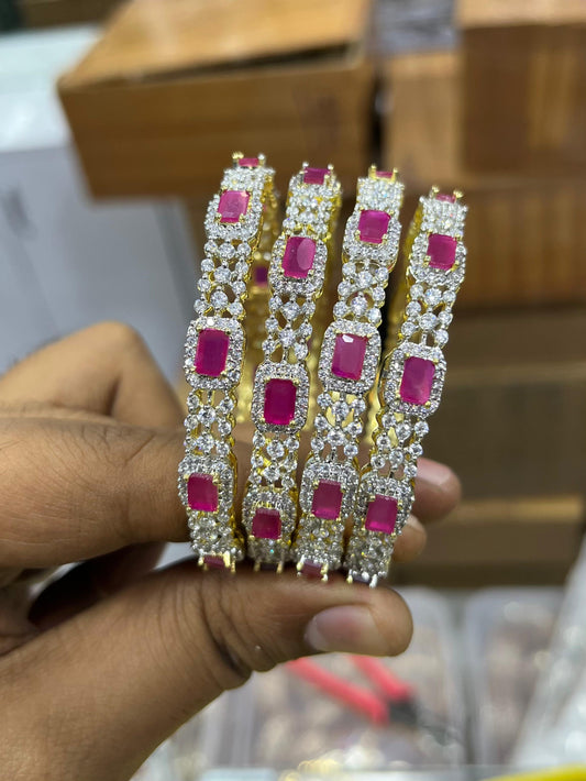 AD Stone Bangles