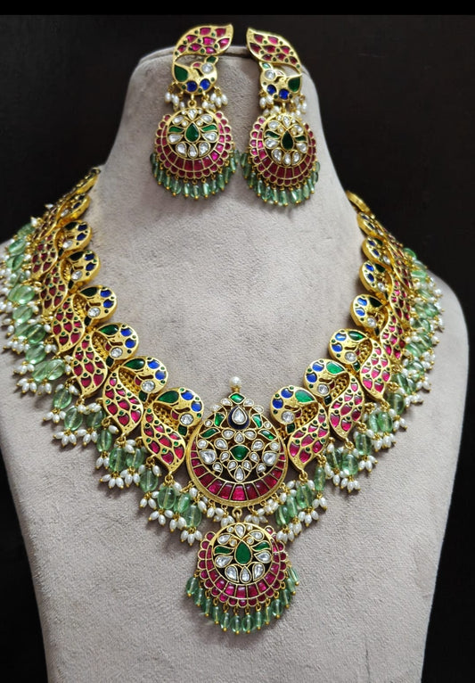 Jaadu Kundan Stones Bridal Haram