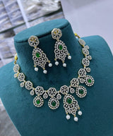 AD Stones Necklace - Nakshatra Jewels