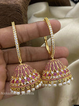 AD Stones Earrings - Nakshatra Jewels