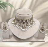 Victorian Polish with AD Stones Bridal Choker