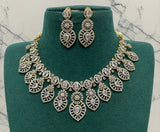 American Diamond Stones Bridal Necklace