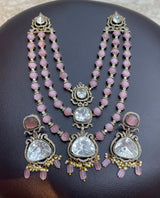 Mossianite with AD Stones Bridal Layer Haram
