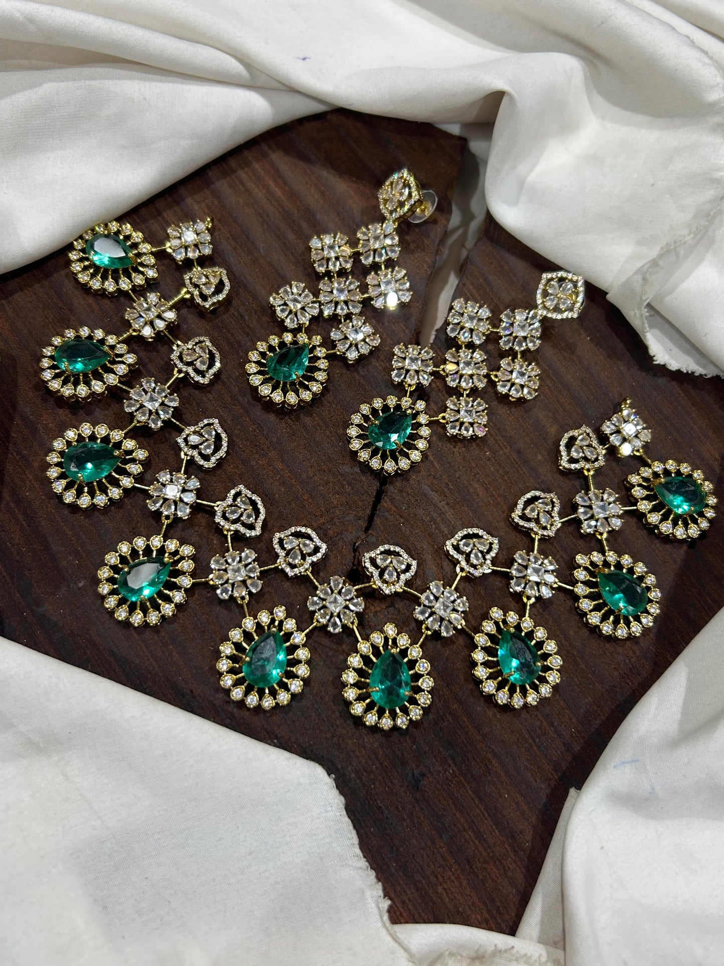 American Diamond Stones Necklace