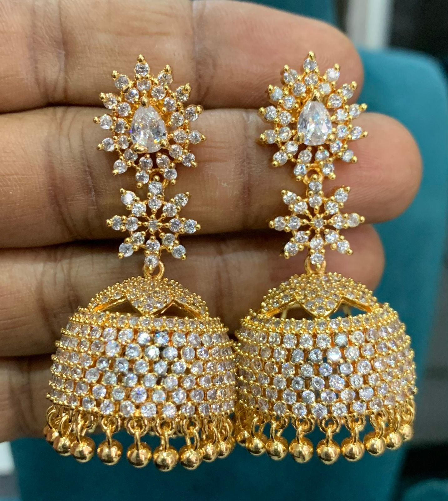 Premium AD Stone Earrings