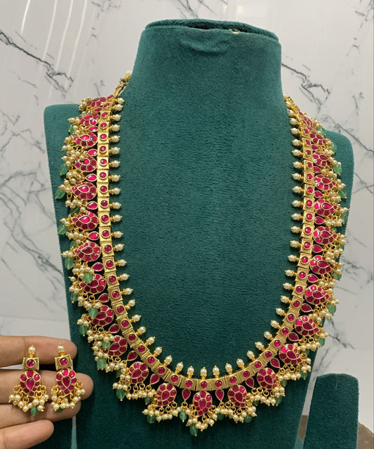 Jaadu Kundan Stones Bridal haram