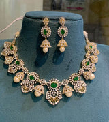 American Diamond Stone Necklace - Nakshatra Jewels
