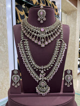 Victorian Polish with AD Stones Bridal Combo
