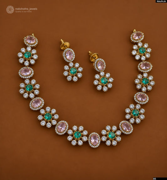 AD Stones Necklace