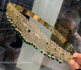 Victorian Polish AD Stones Bridal Hip Belt - Nakshatra Jewels
