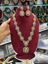 Victorian Polish with AD Stones Bridal Haram