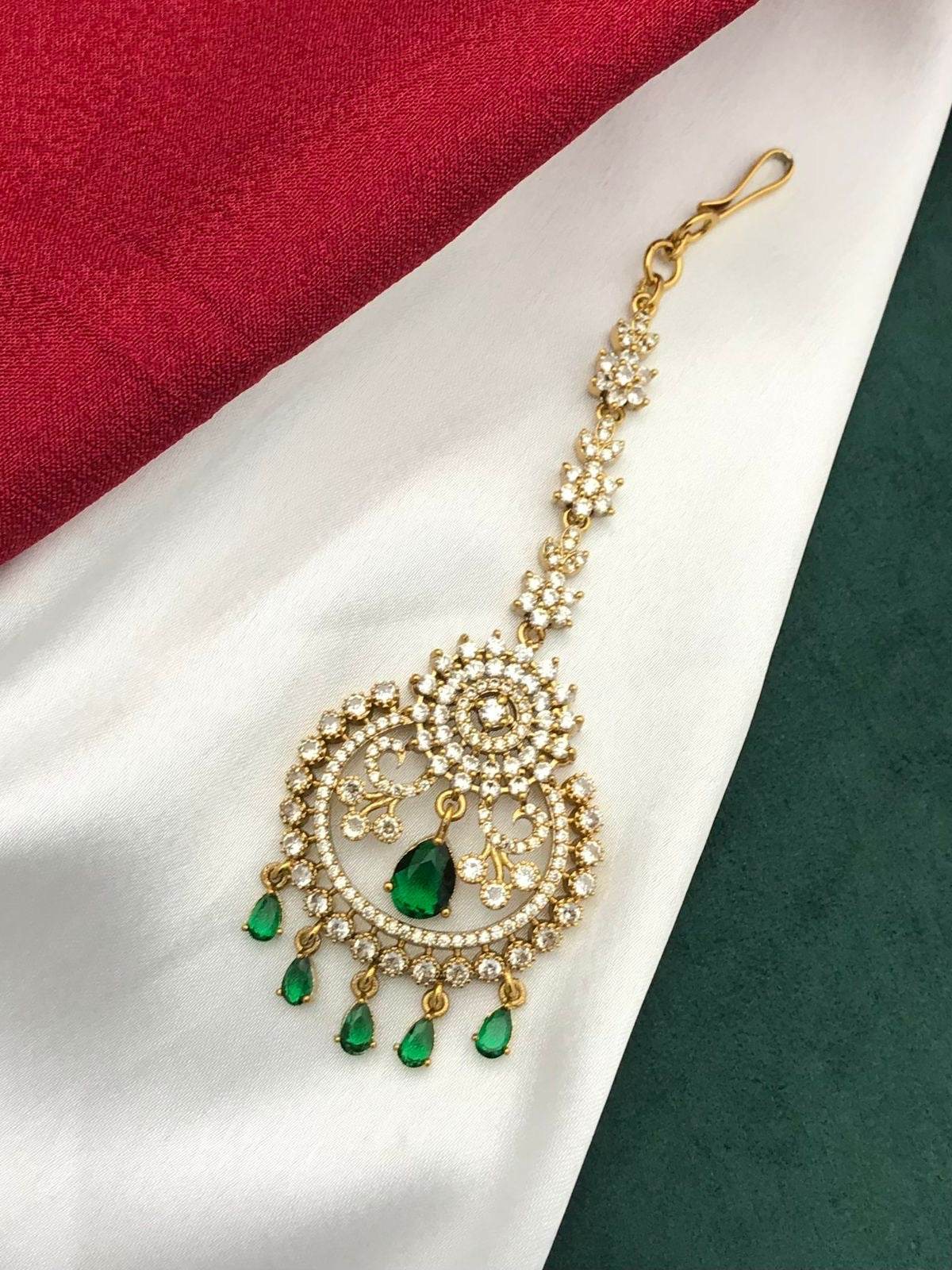 Victorian Polish AD Stones Tikka