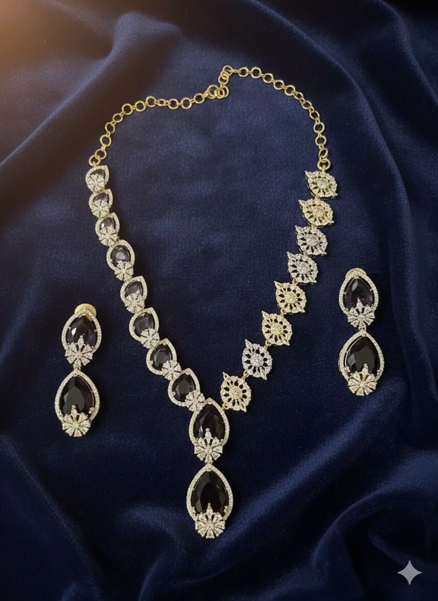 AD Stones Necklace