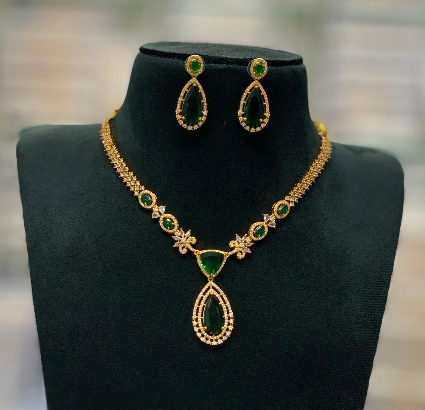 AD Stones Necklace