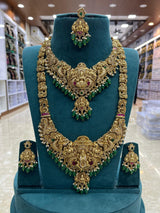Nakshi Work with Kundan Stones Bridal Combo