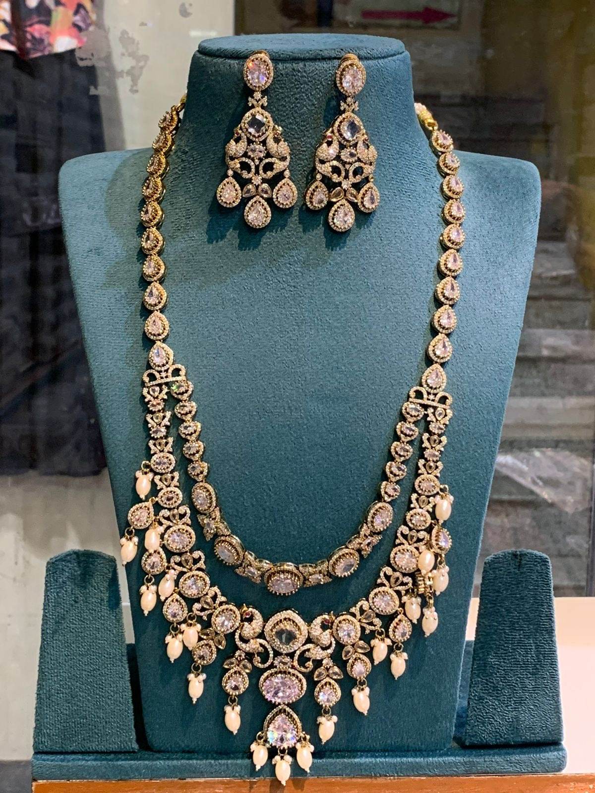 Victorian Polish with AD Stones Haram