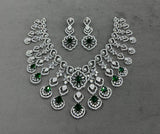 Moissanite & AD Stones Bridal Choker - Nakshatra Jewels