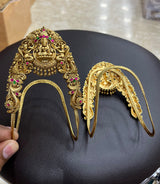 Nakshi Work with Kempu Stones Vanki