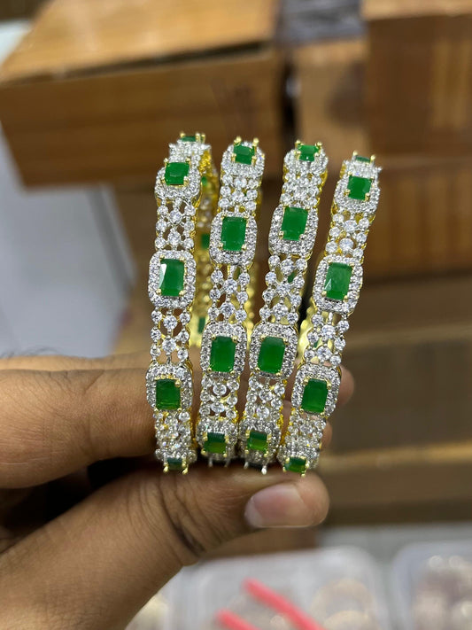 AD Stone Bangles