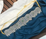 American Diamond Stones Bridal Hip Chain - Nakshatra Jewels