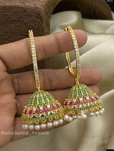 AD Stones Earrings - Nakshatra Jewels