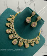 AD Stones Necklace - Nakshatra Jewels