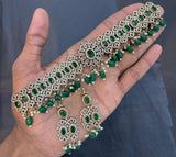 Victorian Polish with AD Stone Choker
