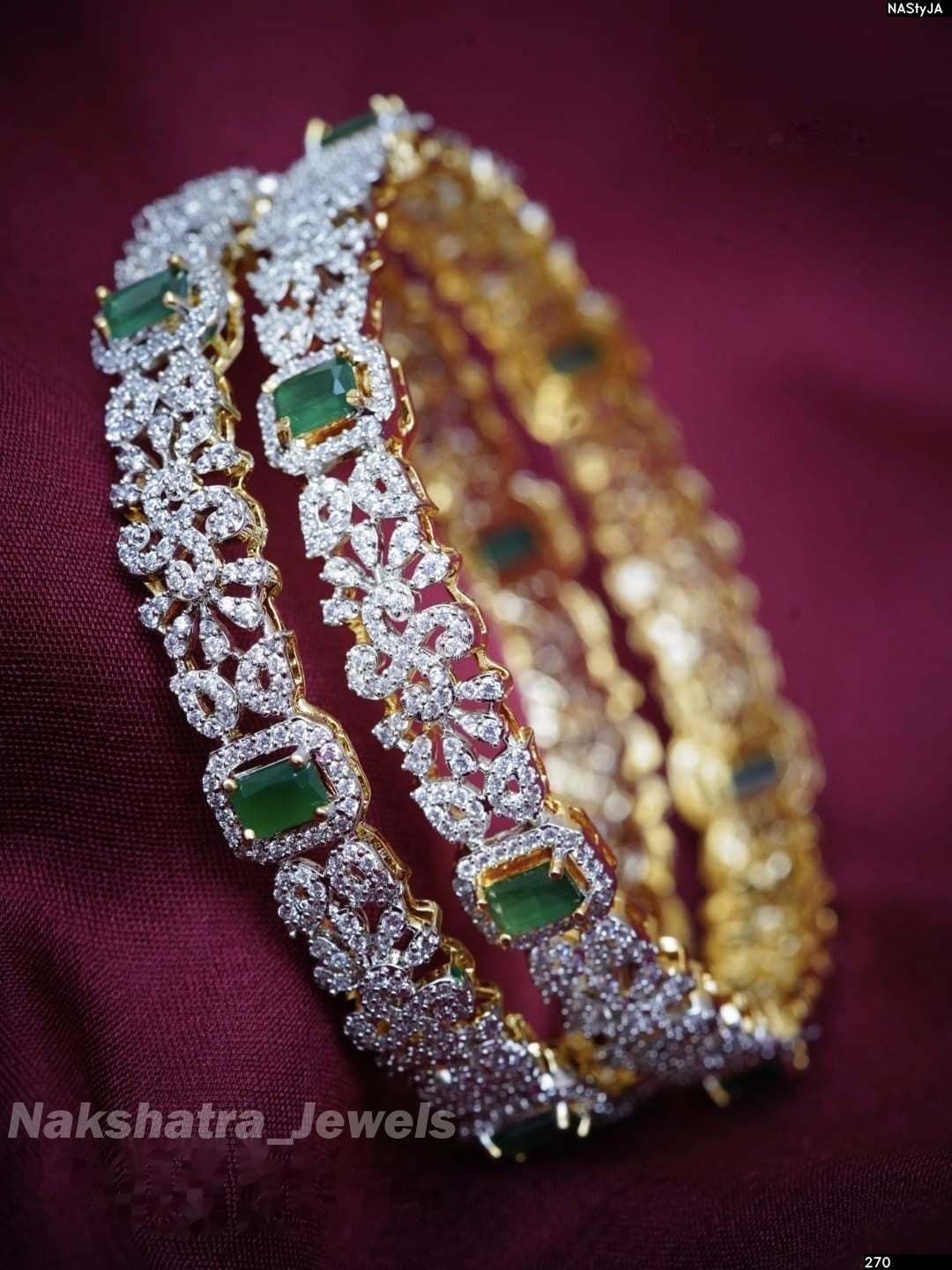 AD Stones Bangles