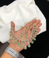 AD Stones Necklace - Nakshatra Jewels