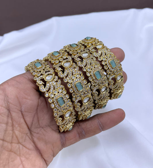 Victorian Polish AD Stone Bangles