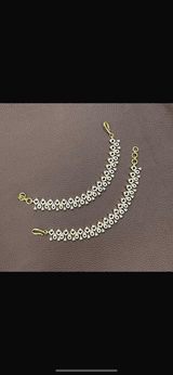 AD Stones Ear Chains