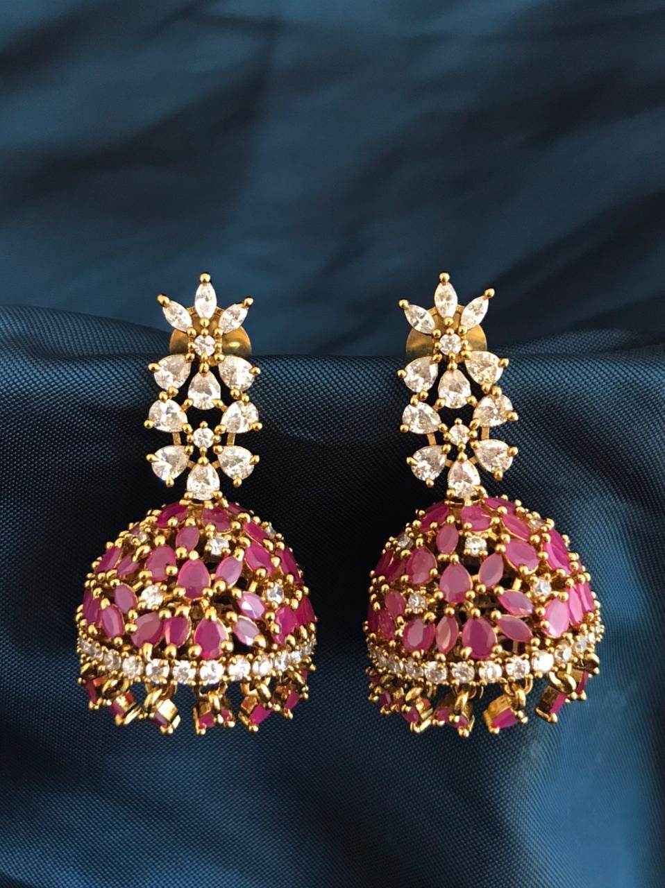 AD Stone Earrings